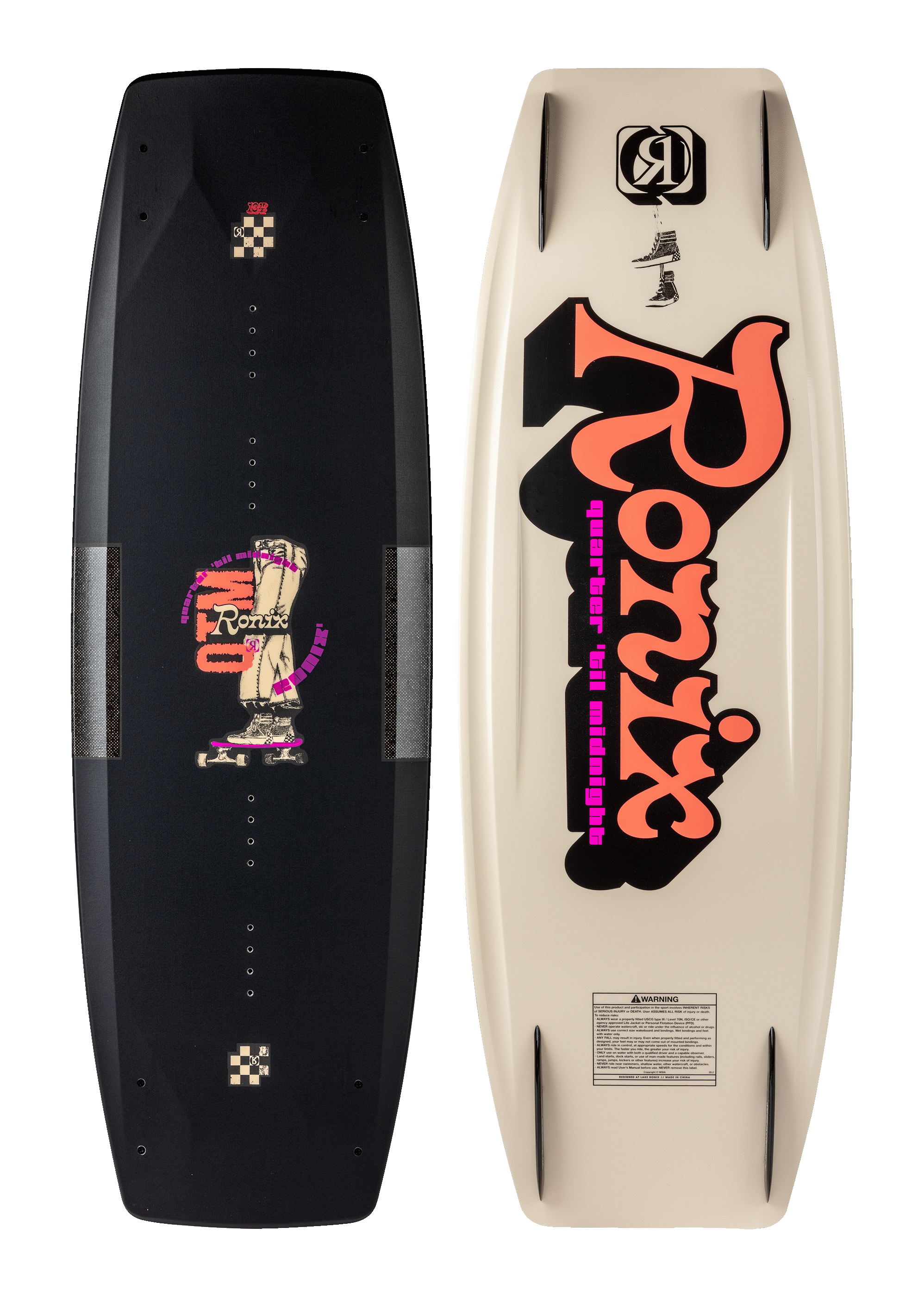 2025 RONIX QUARTER 'TIL MIDNIGHT - SECRET FLEX | WOMEN'S WAKEBOARD