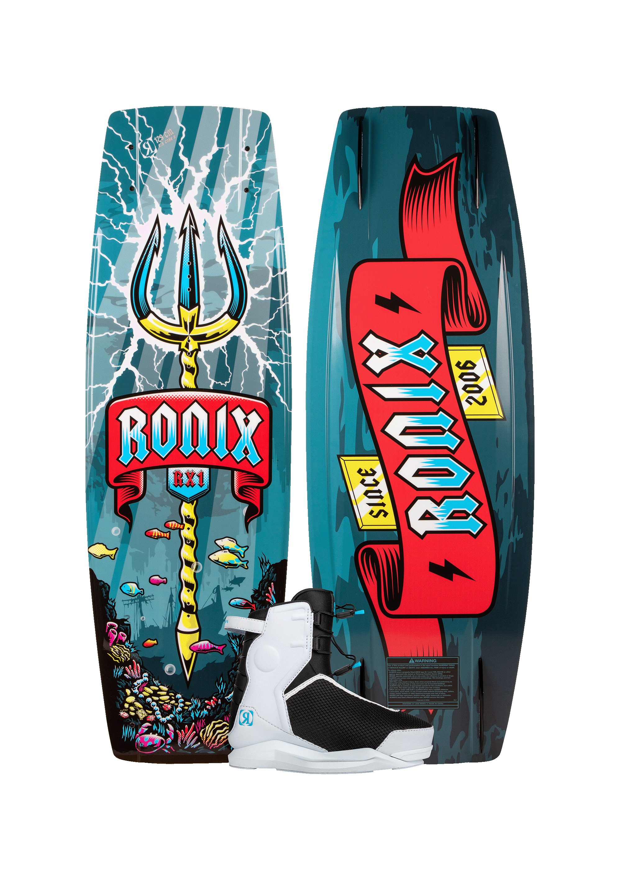 RONIX BOY'S RX1 129CM W/ VISION PRO PACKAGE