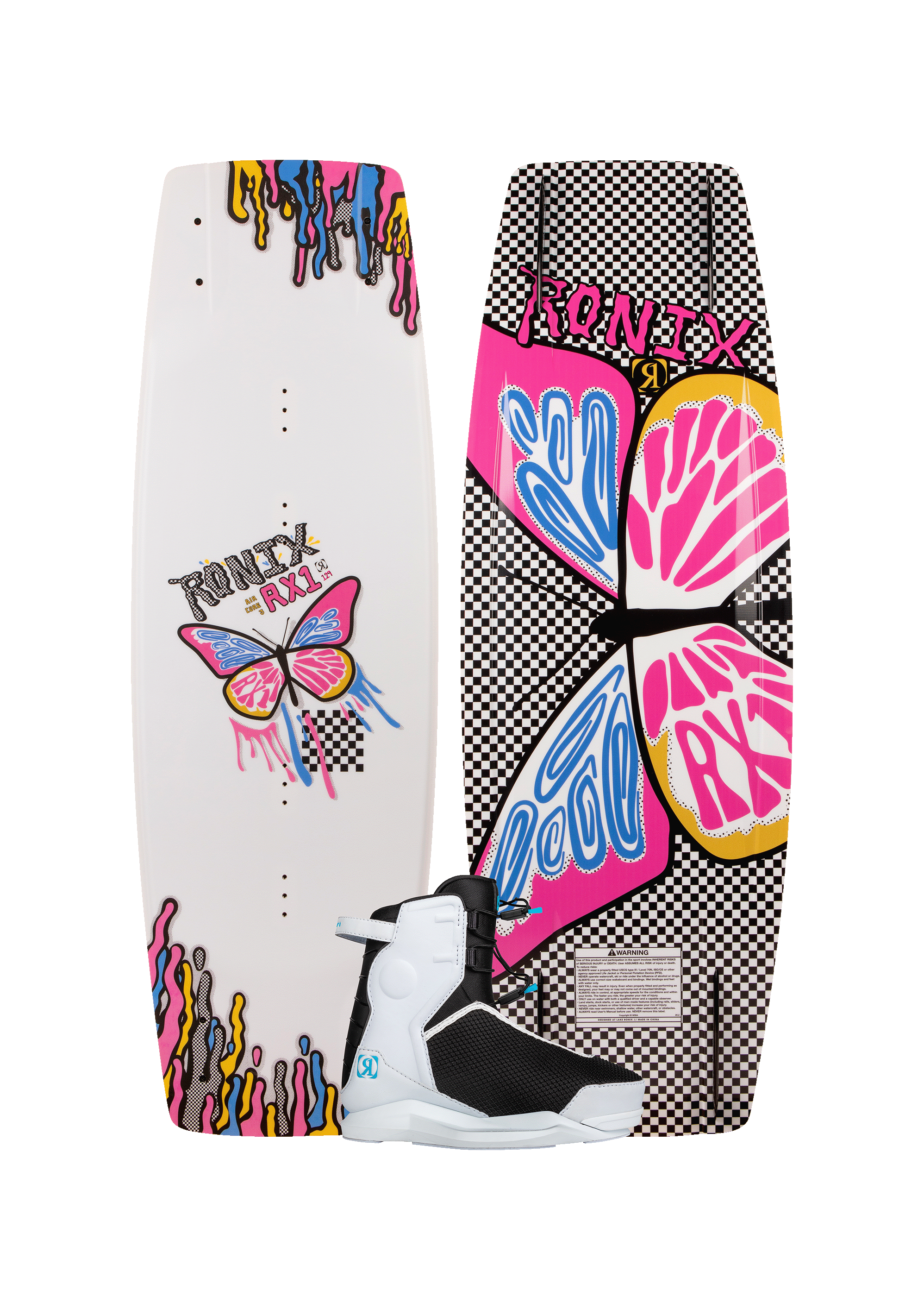 RONIX GIRL'S RX1 129CM W/ VISION PRO PACKAGE